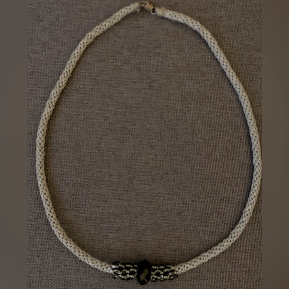 Jewelry - Cord Necklace with Bead Detail